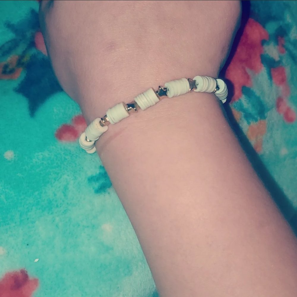 Clay bead bracelets